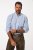 JP1880 Modern Fit Button-Down Collar Long Sleeve Check Shirt Light Blue - Chemises - Chemises Grandes Tailles Hommes