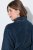 Ulla Popken 826794 Peignoir en éponge Bleu marine - Robes de chambre & peignoirs - 