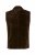 JP1880 827437 Gilet en daim à revers Marron foncé - Costumes - Costumes grandes tailles 