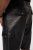 JP1880 Leather Shorts Cargo Pockets Lamb Nappa Leather Black - Shorts - Shorts hommes grande taille