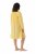 Ulla Popken 827653 Robe rayée Jaune - Robes midi - Robes mi-longues pour femmes rondes