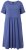 Ulla Popken 827920 Robe en jersey à manches courtes Bleu - Robes en jersey - 