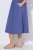 Ulla Popken 827920 Robe en jersey à manches courtes Bleu - Robes en jersey - 