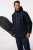 Jay-Pi Ski Jacket Functional Waterproof Windproof Navy - Vêtements de ski - Ski & hiver grandes tailles