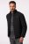 JP1880 Jacket Quilted Stand-up Collar Black - Vestes - Vestes homme grandes tailles