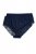 Ulla Popken 830094 Culottes en dentelle lot de 2 Bleu marine - Culottes - 