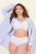 Ulla Popken 830094 Culottes en dentelle lot de 2 Blanc - Culottes - 