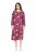 Ulla Popken 830151 Robe fleurie Rose - Robes maxi - Robes longues pour femmes rondes