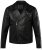 JP1880 830586 Veste biker en nappa d'agneau Noir - Vestes - Vestes homme grandes tailles