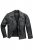JP1880 830586 Veste biker en nappa d'agneau Noir - Vestes - Vestes homme grandes tailles