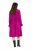 Ulla Popken 830615 Robe à manches longues et volants Lilas - Robes midi - Robes mi-longues pour femmes rondes