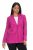 Ulla Popken 830767 Blazer effet froissé Magenta - Blazers - Vestes blazer pour femme, grandes tailles