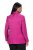 Ulla Popken 830767 Blazer effet froissé Magenta - Blazers - Vestes blazer pour femme, grandes tailles