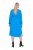 Ulla Popken 831004 Robe mi-longue à manches longues et col V Bleu roi - Robes midi - Robes mi-longues pour femmes rondes