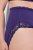 Ulla Popken 831866 Culottes taille haute en dentelle lot de 3 Bleu roi - Culottes - 