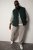 STHUGE 831896 Gilet flanelle matelassé Vert foncé - Vestes - Vestes homme grandes tailles