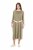 Ulla Popken 831963 Robe à manches longues Gris - Robes maxi - Robes longues pour femmes rondes