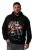 Men+ 100 Sweat à capuche Père Noël à moto Noir - Sweatshirts & hoodies - Sweatshirts/Hoodies grande taille homme