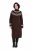 Ulla Popken 832670 Robe en maille imprimée à col roulé Multicolore - Robes - Des robes dans toutes les tailles