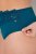 Ulla Popken 832864 Strings en dentelle Pétrole - Culottes - 