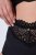 Ulla Popken 832874 Culottes taille haute en dentelle lot de 3 Marron - Culottes - 