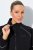 Ulla Popken 833237 Veste de sport à détails réfléchissants Noir - Vestes - Vestes grande taille pour femme