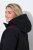 Ulla Popken 833341 Veste technique Noir - Vestes - Vestes grande taille pour femme