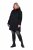 Ulla Popken 833341 Veste technique Noir - Vestes - Vestes grande taille pour femme