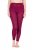 Ulla Popken 833718 Legging collant en dentelle Rouge baie - Collants & chaussettes - 