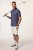 JP1880 Jay-Pi QuickDry Small Print Golf Polo Shirt Navy Blue - Polos - Polos homme grande taille