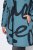 Ulla Popken 833977 Manteau technique Turquoise - Manteaux - Manteaux grande taille pour femme