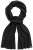 JP1880 834031 Écharpe tricotée Noir - Écharpes - 
