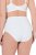Ulla Popken 834307 Culotte gainante en dentelle Blanc cassé - Lingerie gainante - 