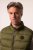 Boston Park 460 Gilet matelassé à col montant Vert olive - Vestes - Vestes homme grandes tailles