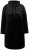 Ulla Popken 834550 Robe à manches longues et capuche Noir - Robes sweat - 