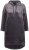 Ulla Popken 834550 Robe à manches longues et capuche Anthracite - Robes sweat - 