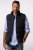 JP1880 834648 Gilet matelassé à col montant Bleu marine - Vestes - Vestes homme grandes tailles