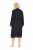 Ulla Popken 834837 Peignoir kimono en dentelle Noir - Robes de chambre & peignoirs - 