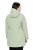 Ulla Popken 835132 Veste technique HYPRAR trapèze à capuche amovible Vert sauge clair - Vestes - Vestes grande taille pour femme