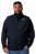 Men+ 414 Gilet softshell à col montant Bleu marine - Vestes - Vestes homme grandes tailles