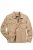 Men+ 446 Veste en jean à poches poitrine Sable - Vestes - Vestes homme grandes tailles