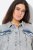 Ulla Popken 835486 Veste en jean à manches larges Bleu denim - Vestes - Vestes grande taille pour femme