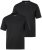 Men+ 285 T-shirt col rond Noir lot de 2 - T-shirts - T-shirts Homme Grande Taille