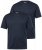 Men+ 299 T-shirt col V Bleu marine lot de 2 - T-shirts - T-shirts Homme Grande Taille