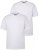 Men+ 299 T-shirt col V Blanc lot de 2 - T-shirts - T-shirts Homme Grande Taille