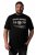 Men+ 424 T-shirt Trout Trophy Noir - T-shirts - T-shirts Homme Grande Taille