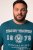 Men+ 424 T-shirt Trout Trophy Vert lagon - T-shirts - T-shirts Homme Grande Taille