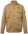 Men+ 641 Veste en coton à col montant Camel - Vestes - Vestes homme grandes tailles