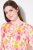 Ulla Popken 836739 Robe en lin mélangé fleurie Blanc - Robes d'été - Robes légères d'été en grande taille