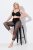 Ulla Popken 836800 Legging collant Noir - Collants & chaussettes - 